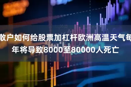 散户如何给股票加杠杆欧洲高温天气每年将导致8000至80000人死亡